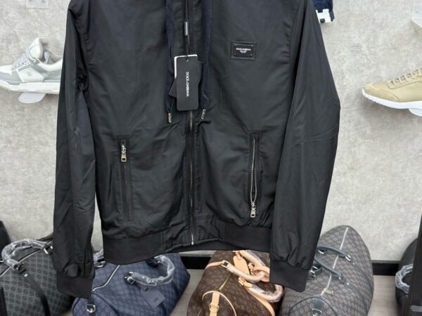 Dolce Gabbana Zomerjasje Zwart Capuchon