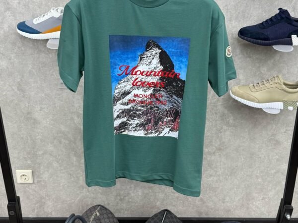 Moncler Picture Green T-Shirt