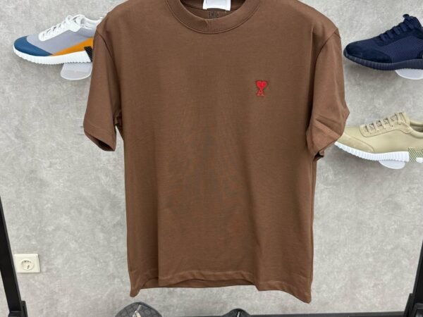 Ami Basic Brown Tshirt
