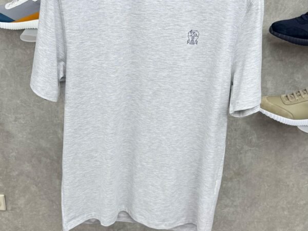 Brunello Cucinelli Grey T-Shirt