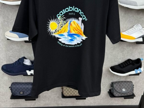 Casablanca For Sun Black T-Shirt