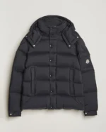 moncler Vezere Hooded Down Jacket Black