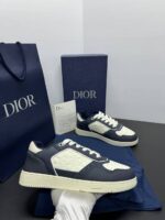 dior b27 navy leather - Afbeelding 2