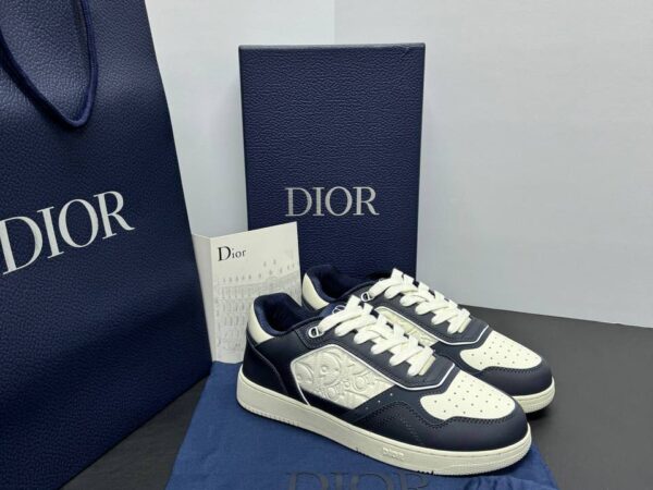 dior b27 navy leather
