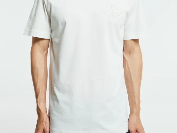 Moncler Three-Dimensional Logo White