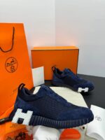 hermes bouncing navy suede - Afbeelding 2
