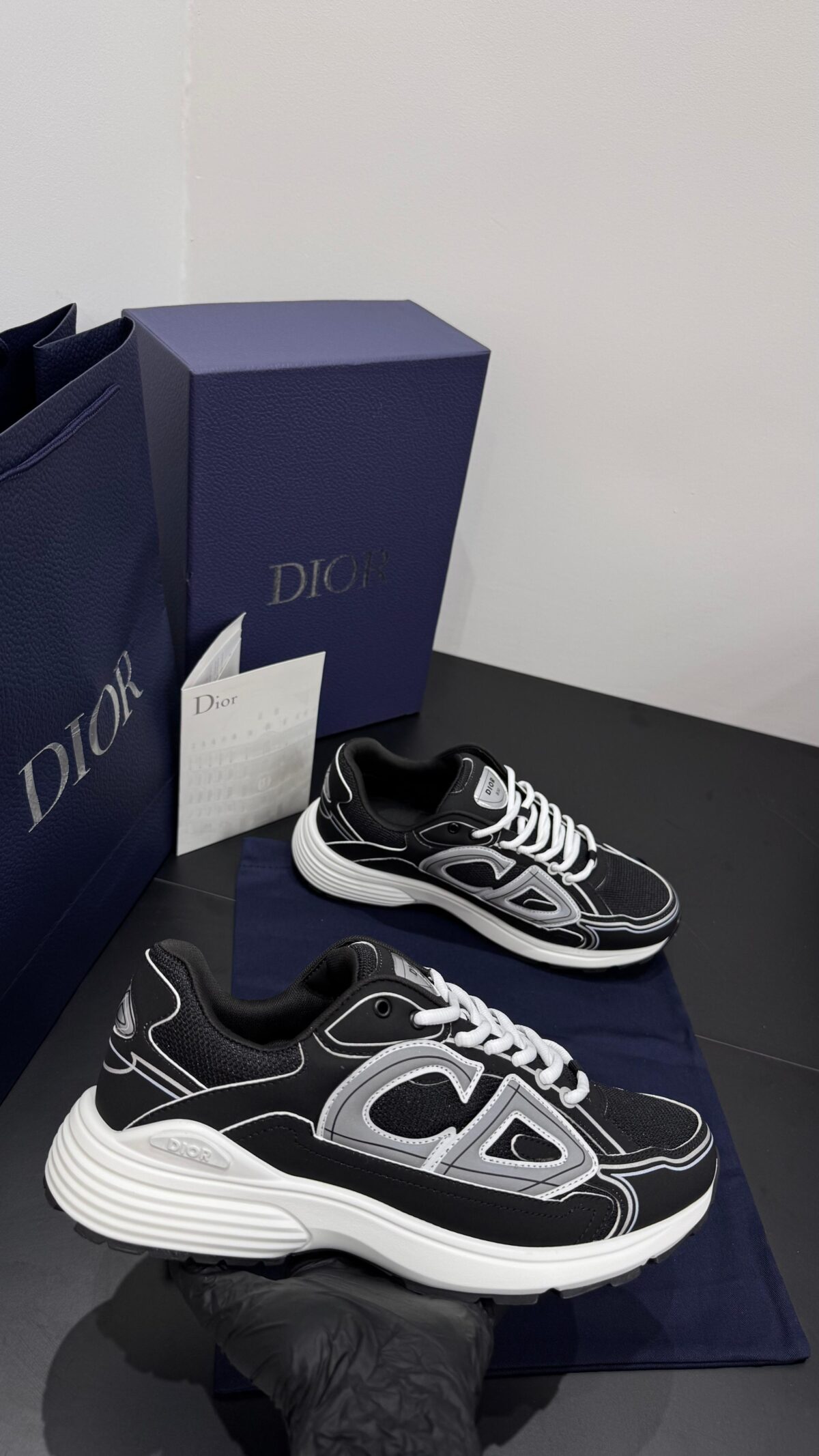 dior b30 black and white - Afbeelding 2