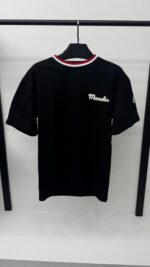 Moncler Embroidered T-shirt Black