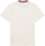 Moncler Embroidered T-shirt White - Afbeelding 2
