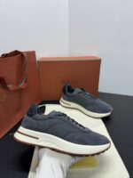 loro piana suede antraciet - Afbeelding 2