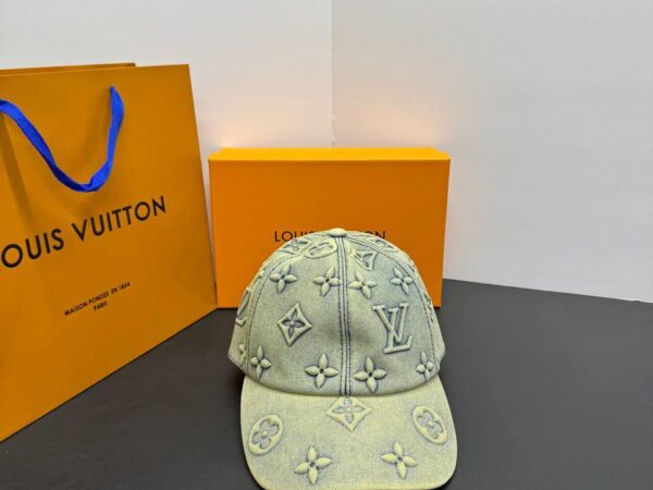 louis vuitton denim cap