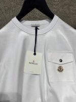 Moncler Patch Logo T-Shirt White - Afbeelding 2