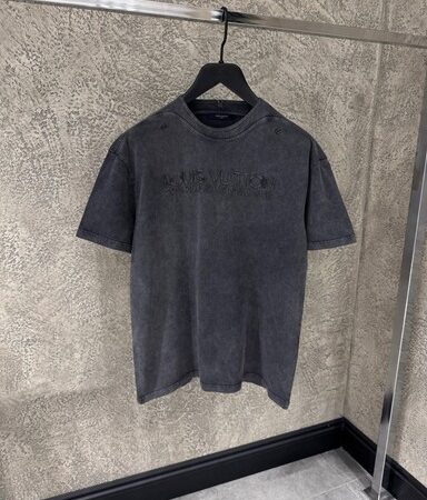 Louis Vuitton Brodë T-shirt Grey