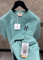 Hermes Cotton T-Shirt Water Green - Afbeelding 2