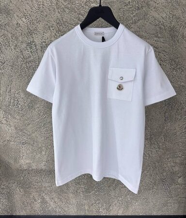 Moncler Patch Logo T-Shirt White