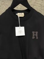 Hermes  Cotton T-Shirt Black - Afbeelding 2