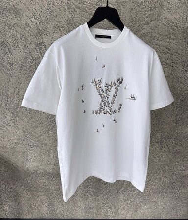Louis Vuitton Embroidered T-Shirt White