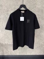 Hermes  Cotton T-Shirt Black