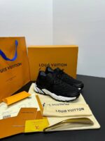 Louis Vuitton Tatic Black White Sneakers