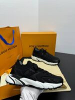 Louis Vuitton Tatic Black White Sneakers - Afbeelding 2