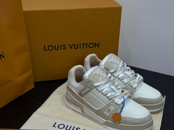 Louis Vuitton Leather Beige