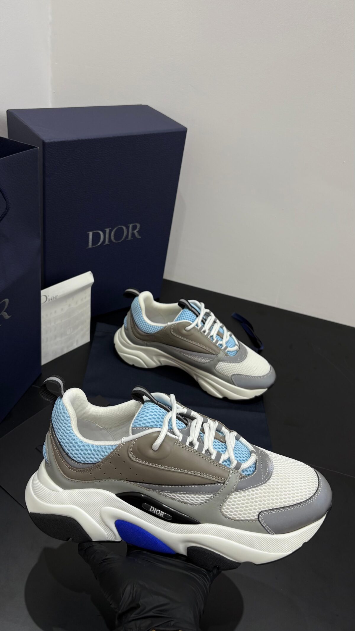 Dior B22 Blue White - Afbeelding 2