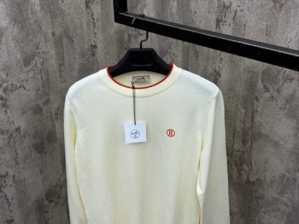 Hermes Sweater White