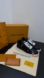 Louis Vuitton Black White Sneakers