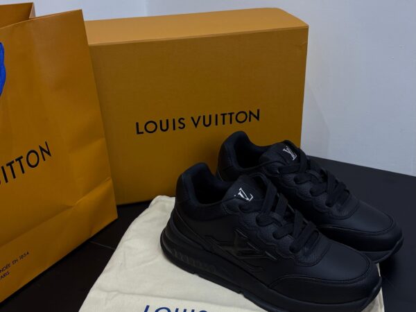 Louis Vuitton Full Black Leather Embroid
