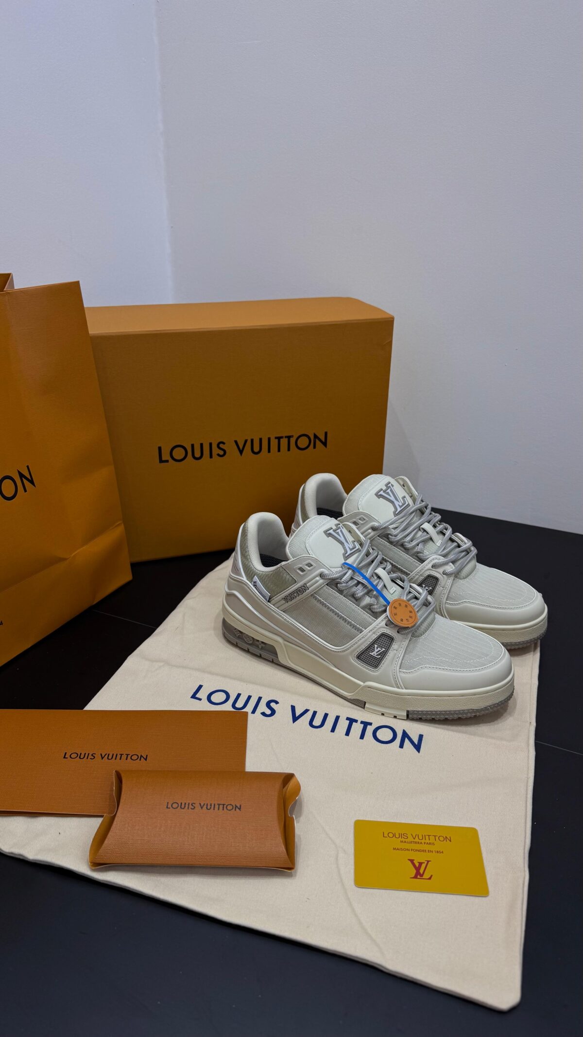 Louis Vuitton Leather Off White - Afbeelding 1