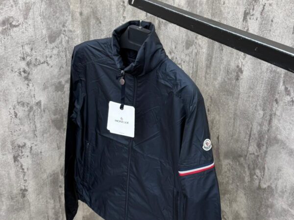 moncler windbreaker navy