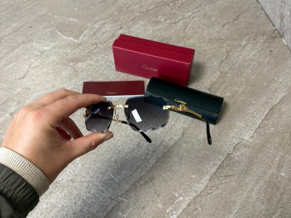 Cartier Black Diamond Cut, Goude Montuur