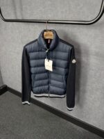 Moncler Cardigan Blue, NFC LOGO