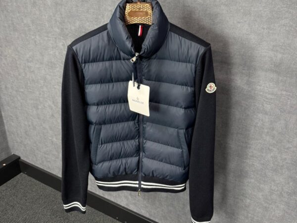 Moncler Cardigan Blue, NFC LOGO