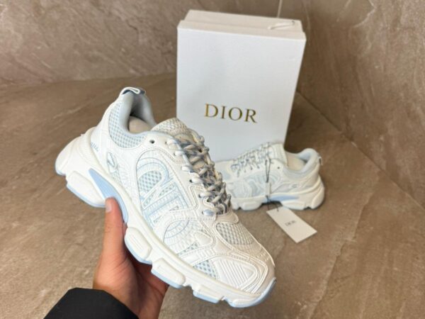 Christian Dior Chrono Sneakers, Light Blue