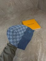 Louis Vuitton Damier Monogram Blue Muts - Afbeelding 2