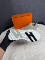 Hermes Bouncing Beige Sneakers - Afbeelding 3