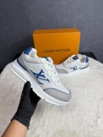 Louis Vuitton Run Away Classic Sneaker White Blue