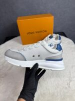 Louis Vuitton Run Away Classic Sneaker White Blue - Afbeelding 3