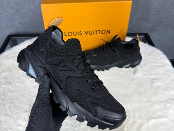 Louis Vuitton Tatic Black on Black Sneakers