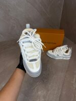 Louis Vuitton Skates Trainers Grey White - Afbeelding 3
