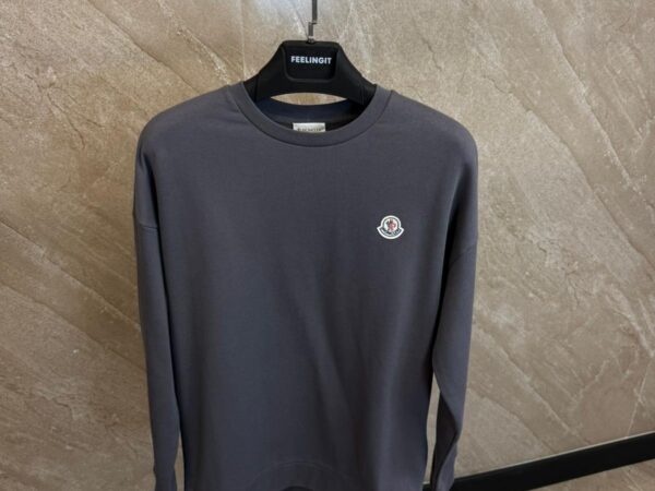 Moncler Sweater Smoke Grey