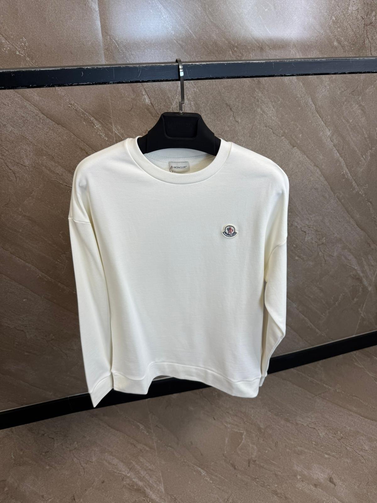 moncerwhite (1) Moncler Sweater White - Afbeelding 1