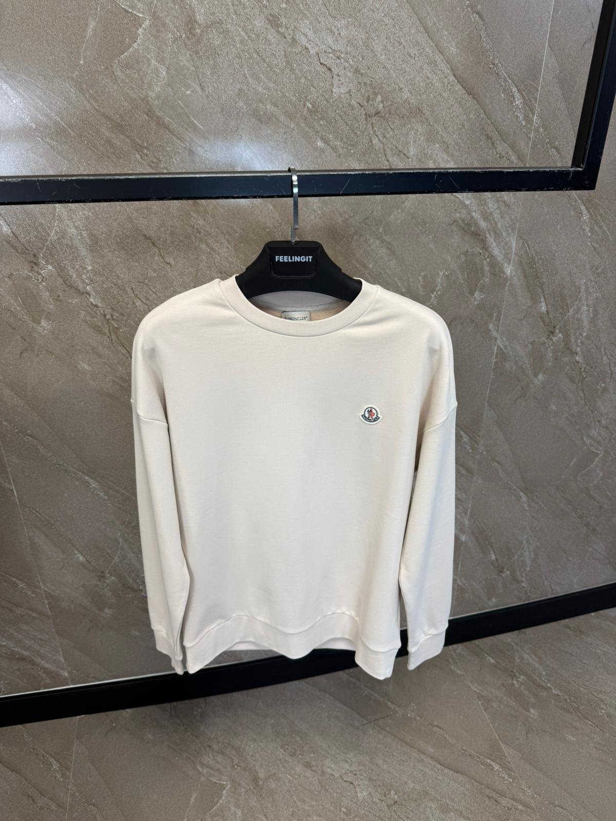 monclerbeige (2) Moncler Sweaters Beige - Afbeelding 1