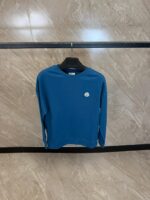 Moncler Sweaters Blue