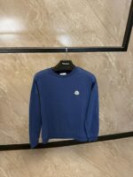 Moncler Sweaters Dark Blue