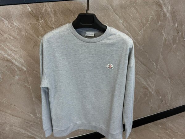Moncler Sweaters Grey