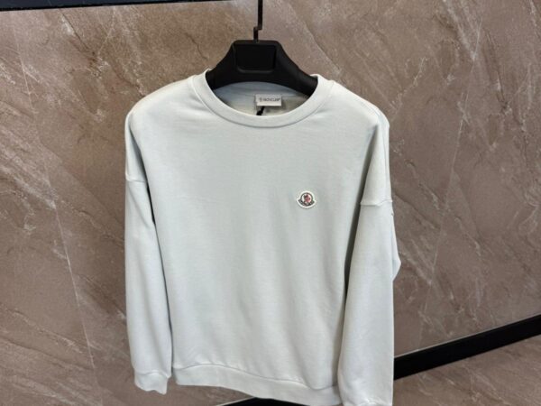 Moncler Sweaters Light Grey