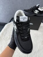 Chanel Sneakers Black White - Afbeelding 4