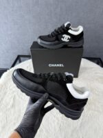 Chanel Sneakers Black White - Afbeelding 5